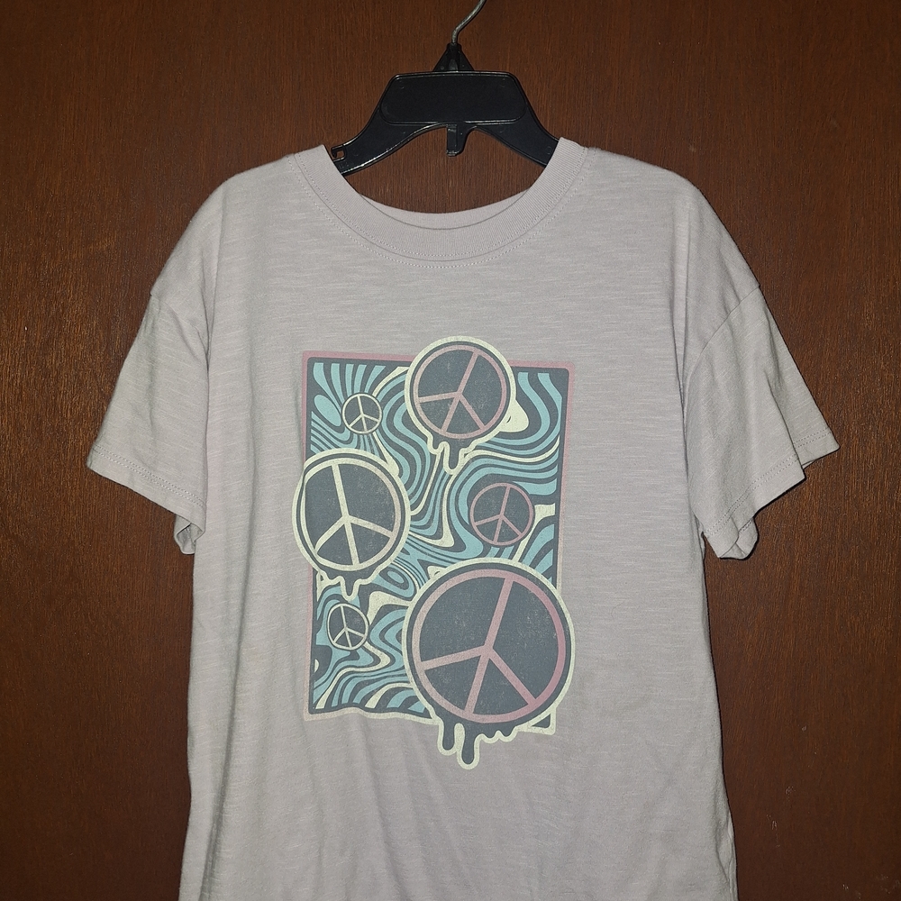 Girls Peace Sign T-Shirt